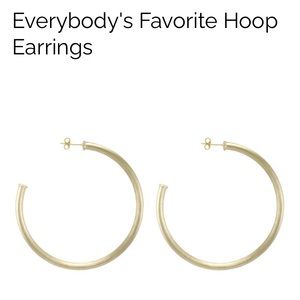 NEW Everybody’s Favorite Sheila Fajl Gold Hoops